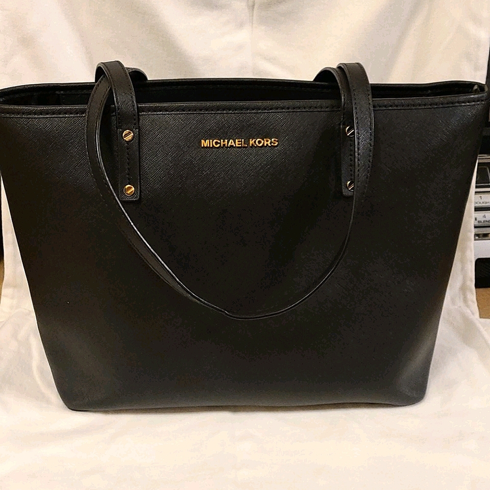 Michael Kors large black tote